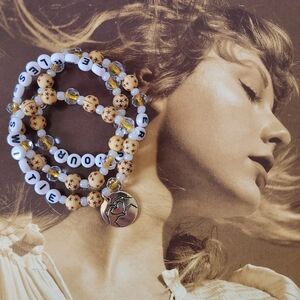 Taylor Swift Fearless Handmade Friendship Bracelets Set Of 3 🫶🏻